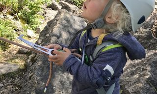 Ra Families Up There U3S Go Climbing