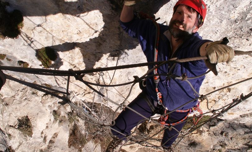 Ra Climbing Foreign France Via Ferata 057