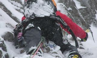 Ra Skills Winter Climbing Out In The Lead