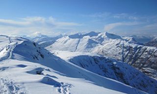 View From Buachaillie Looking Out To The Ben